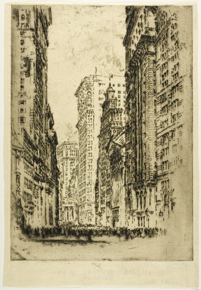 La Bolsa de Valores de Joseph Pennell