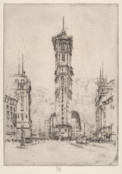 Edificio del Times de Joseph Pennell