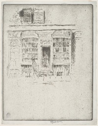 La tienda de tabaco de Joseph Pennell
