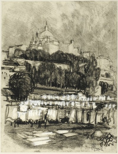 El lavadero de Madrid de Joseph Pennell