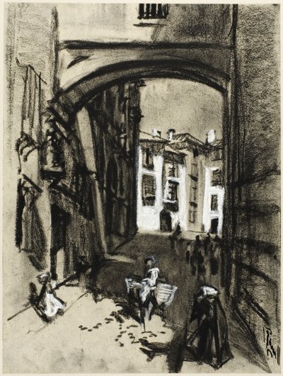 Toledo, calle del Arco de Joseph Pennell