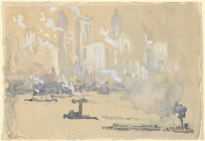 Remolcadoras de Joseph Pennell