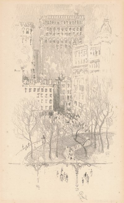 Union Square de Joseph Pennell