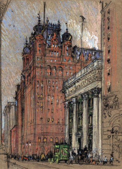 Hotel Waldorf Astoria de Joseph Pennell