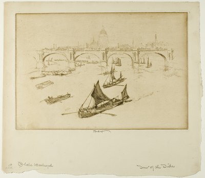 Puente de Waterloo de Joseph Pennell