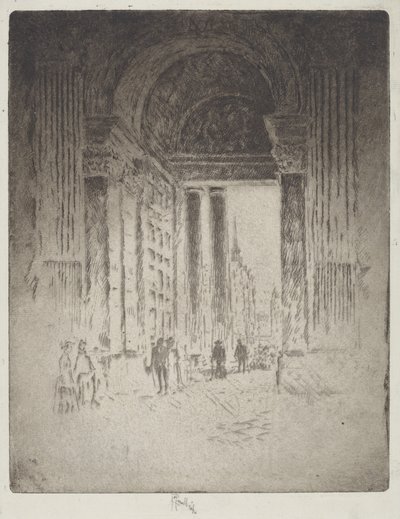 Puerta Oeste, San Pablo de Joseph Pennell