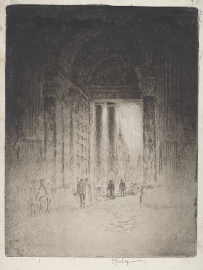 Puerta Oeste, San Pablo de Joseph Pennell