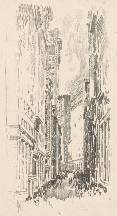 William Street, 1904 de Joseph Pennell