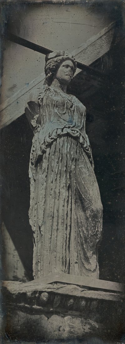 Cariatide, Erecteión, Atenas, 1842 de Joseph Philibert Girault De Prangey