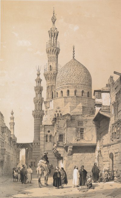 Mezquita, en El Cairo de Joseph Philibert Girault De Prangey