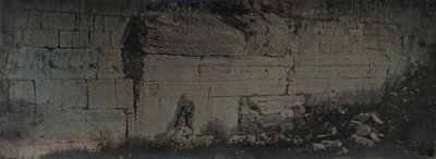 El arco de Robinson, Jerusalén, 1842-44 de Joseph Philibert Girault De Prangey