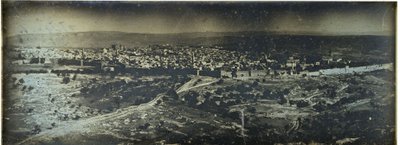 Jerusalén: vista panorámica de Joseph Philibert Girault De Prangey
