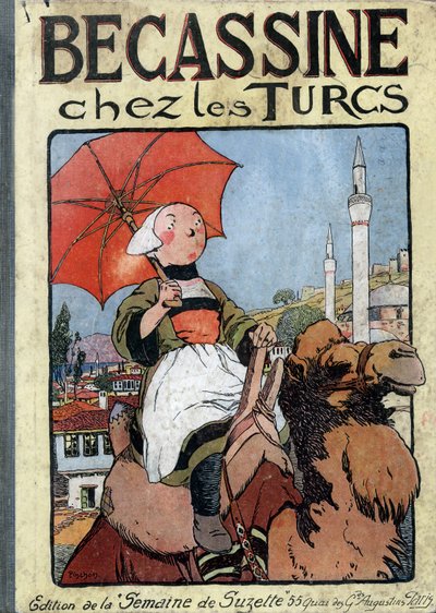 Portada de "Becassine Chez les Turcs". de Joseph Porphyre Pinchon