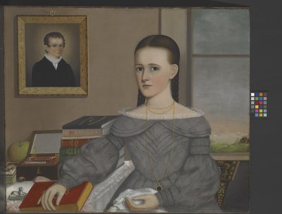 Retrato de Marie Jane Andrew, fecha desconocida (óleo sobre lienzo) de Joseph R. Mason