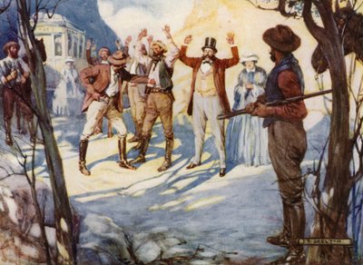 Bandidos en Australia de Joseph Ratcliffe (after) Skelton