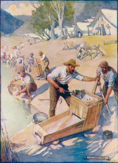 Todo el Día se Escuchaba el Sonido del Pico y el Retumbar de la Cuna de Joseph Ratcliffe Skelton