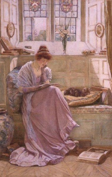 Junto a la ventana de Joseph Ratcliffe Skelton