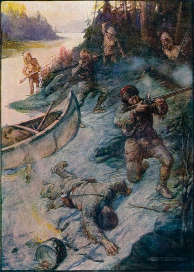 Nadie estaba a salvo, ninguna vida estaba a salvo, 1908, c1920 de Joseph Ratcliffe Skelton