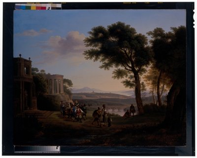 Paisaje arcádico de Joseph Rebell