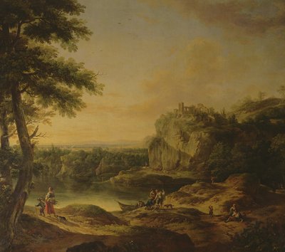 Escena de paisaje de Joseph Rosa or Roos