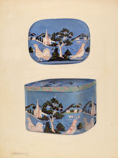 Caja de cartón, c. 1937 de Joseph Rothenberg