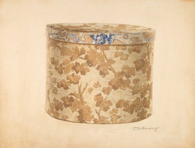 Caja de sombreros, c. 1939 de Joseph Rothenberg