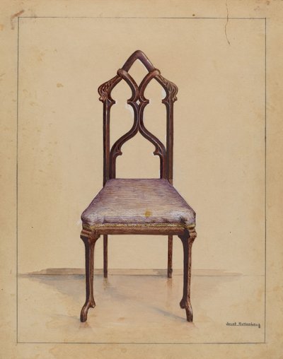 Silla lateral, 1936 de Joseph Rothenberg
