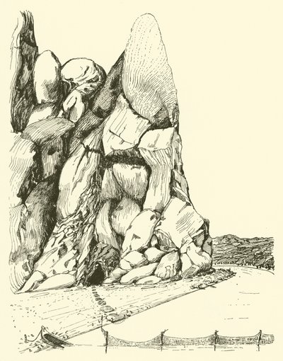 Cueva donde vivieron el Hombre y la Mujer por primera vez de Joseph Rudyard (after) Kipling