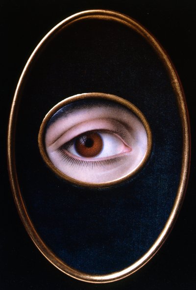 Ojo de una joven de Joseph Sacco