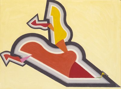 Estudio del ritmo: Rojo y Oro de Joseph Schillinger