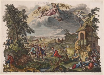 Verano de Joseph Sebastian Klauber, Johann Baptist Klauber, after Johann Wolfgang Baumgartner