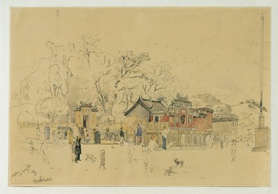 La arboleda del templo de Makok en la península de Macao de Joseph Selleny