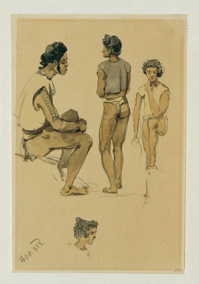 Nativos de la isla Stewart de Joseph Selleny