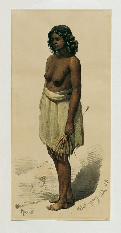 Niñas aborígenes de Wollongong (Wollongong), Australia de Joseph Selleny