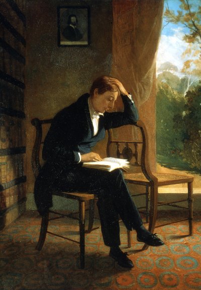 John Keats. Poeta inglés (1795-1821). de Joseph Severn