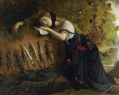 Ofelia de Joseph Severn