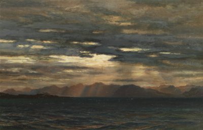 Amanecer sobre la costa noroeste de Skye de Joseph Severn