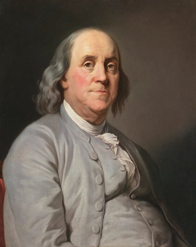 Retrato de Benjamin Franklin de Joseph Siffred Duplessis