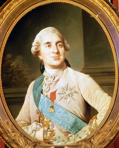 Retrato de Luis XVI por Duplessis. Musée Condé Chantilly. de Joseph Siffred Duplessis