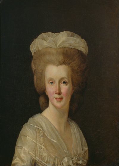 Retrato de Madame Necker (1739-94) de Joseph Siffred Duplessis
