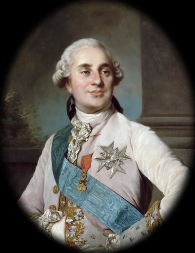 Retrato del Rey Luis XVI 1754-1793 de Joseph Siffred Duplessis