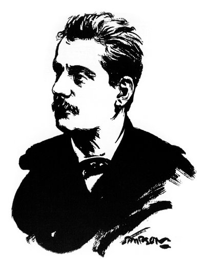 Giacomo Puccini, compositor italiano, 1912 de Joseph Simpson