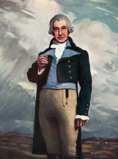 James Watt, 1736-1819 de Joseph Simpson