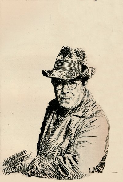 Autorretrato, c. 1933 de Joseph Simpson