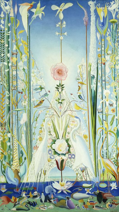 Apoteosis de la rosa de Joseph Stella