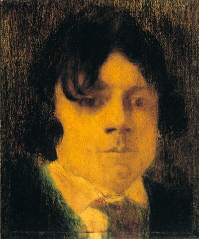 Retrato de un joven de Joseph Stella