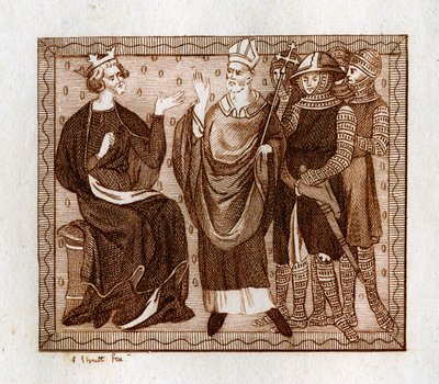 La vida de Tomás Becket, 1801 de Joseph Strutt