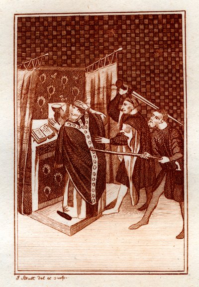 La Vida de Thomas Becket, 1801 de Joseph Strutt