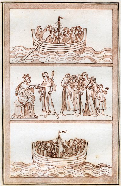 La vida de Thomas Becket, 1801 de Joseph Strutt