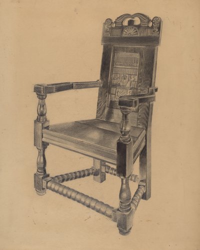 Silla tallada de Joseph Sudek